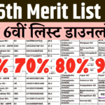 Post Office GDS 6th Merit List 2024