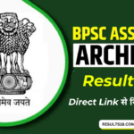 BPSC Assistant Architect Result 2024 Out